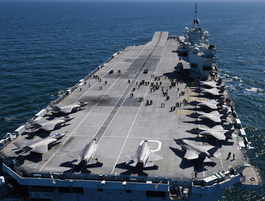 HMS Queen Elizabth Flight deck