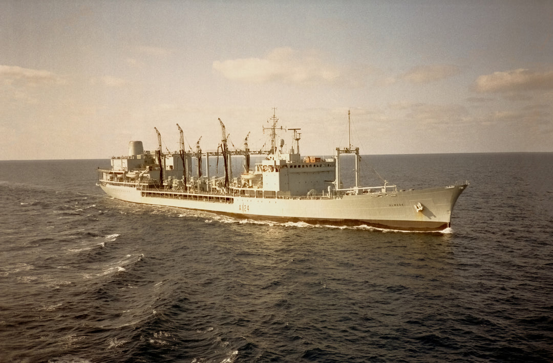 Royal Fleet Auxiliary Ol class tanker photo Prints and framed prints