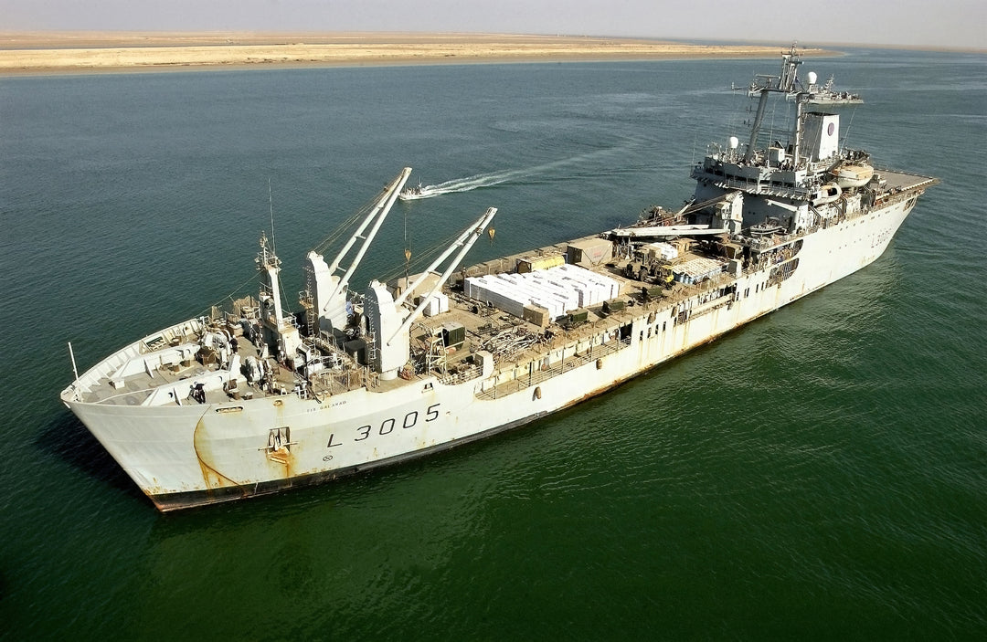 Royal Fleet Auxiliary Round Table class ships photo Prints and framed prints