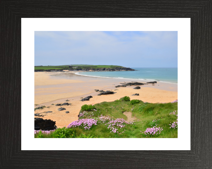 Harlyn Bay Beach in Cornwall Photo Print - Canvas - Framed Photo Print - Hampshire Prints