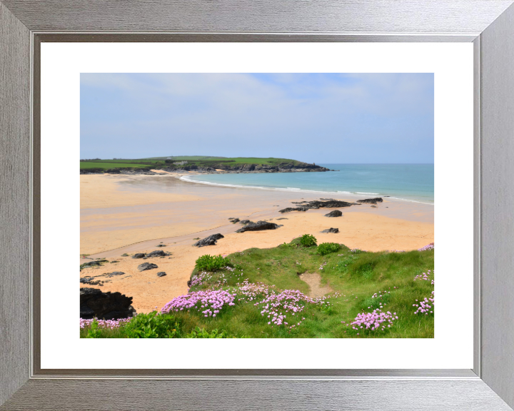 Harlyn Bay Beach in Cornwall Photo Print - Canvas - Framed Photo Print - Hampshire Prints