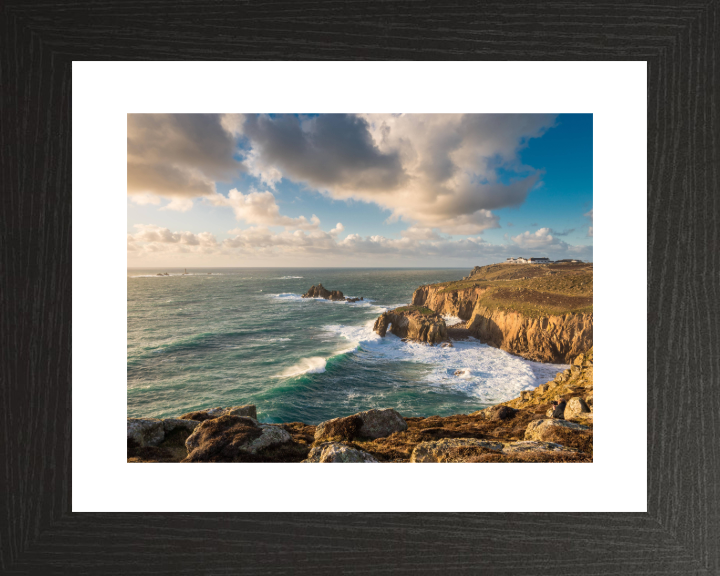 Lands End Cliffs in Cornwall Photo Print - Canvas - Framed Photo Print - Hampshire Prints