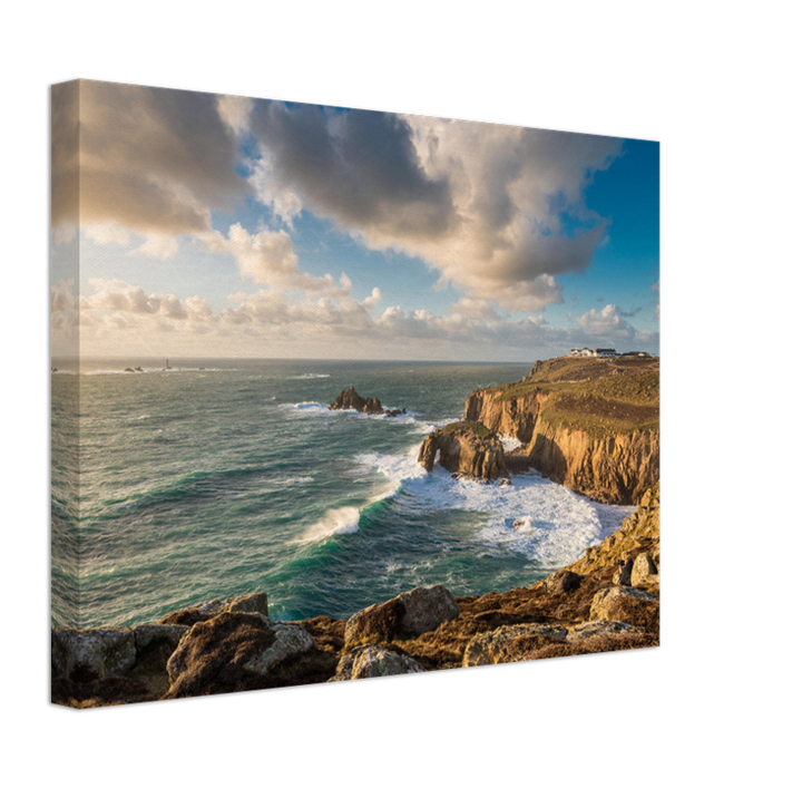 Lands End Cliffs in Cornwall Photo Print - Canvas - Framed Photo Print - Hampshire Prints