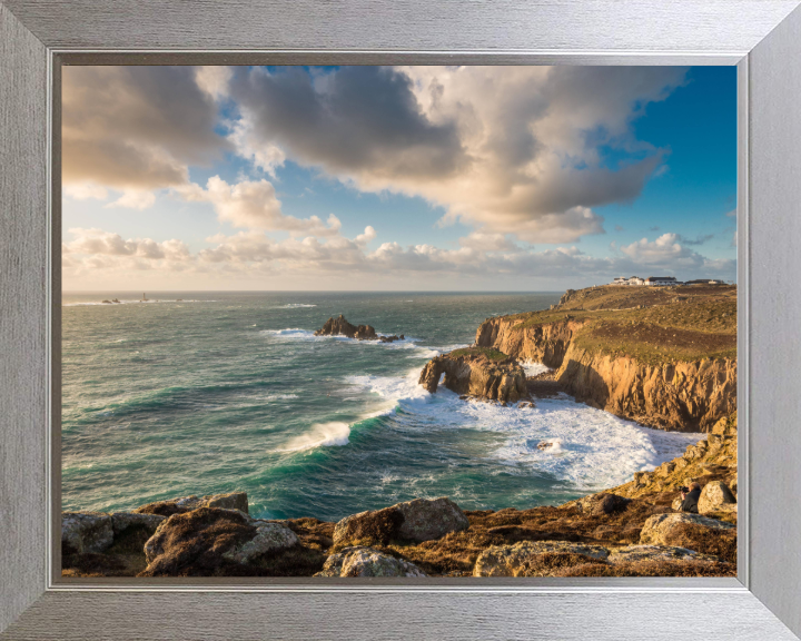 Lands End Cliffs in Cornwall Photo Print - Canvas - Framed Photo Print - Hampshire Prints