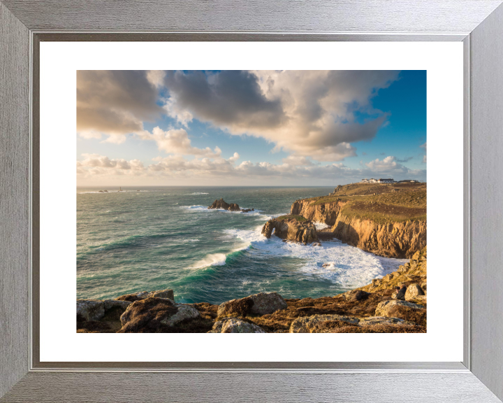 Lands End Cliffs in Cornwall Photo Print - Canvas - Framed Photo Print - Hampshire Prints