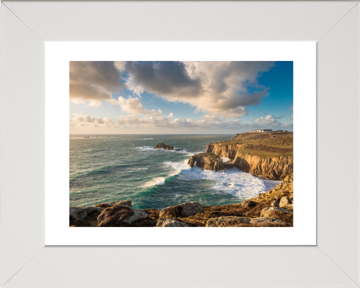 Lands End Cliffs in Cornwall Photo Print - Canvas - Framed Photo Print - Hampshire Prints