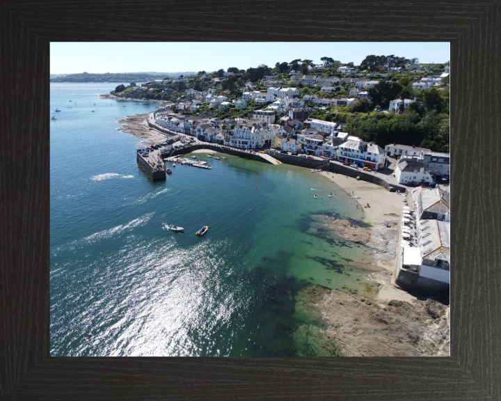 St Mawes in Cornwall from above Photo Print - Canvas - Framed Photo Print - Hampshire Prints