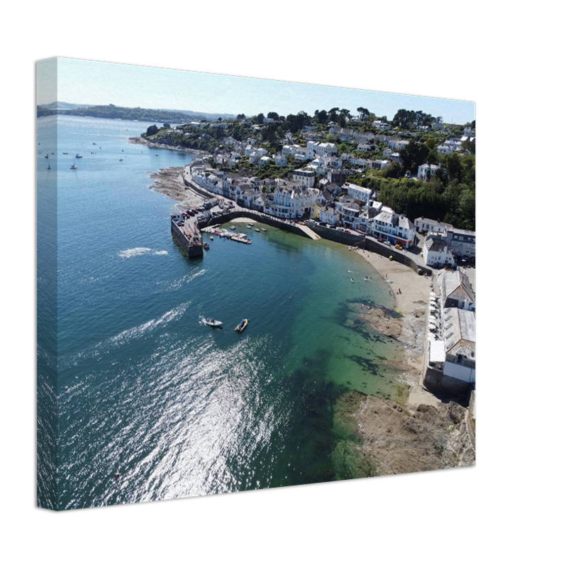 St Mawes in Cornwall from above Photo Print - Canvas - Framed Photo Print - Hampshire Prints