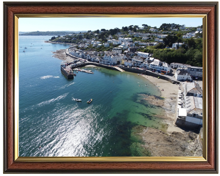 St Mawes in Cornwall from above Photo Print - Canvas - Framed Photo Print - Hampshire Prints