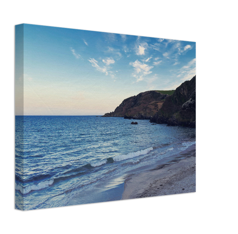 Pentewan Beach in Cornwall Photo Print - Canvas - Framed Photo Print - Hampshire Prints