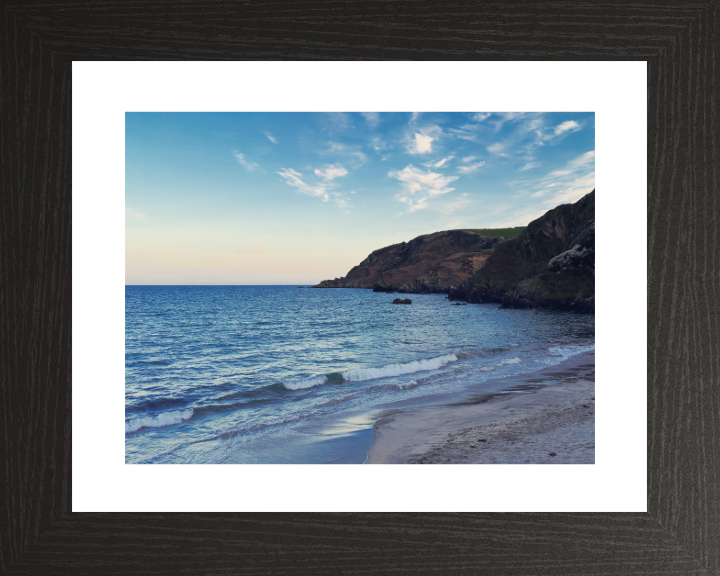 Pentewan Beach in Cornwall Photo Print - Canvas - Framed Photo Print - Hampshire Prints