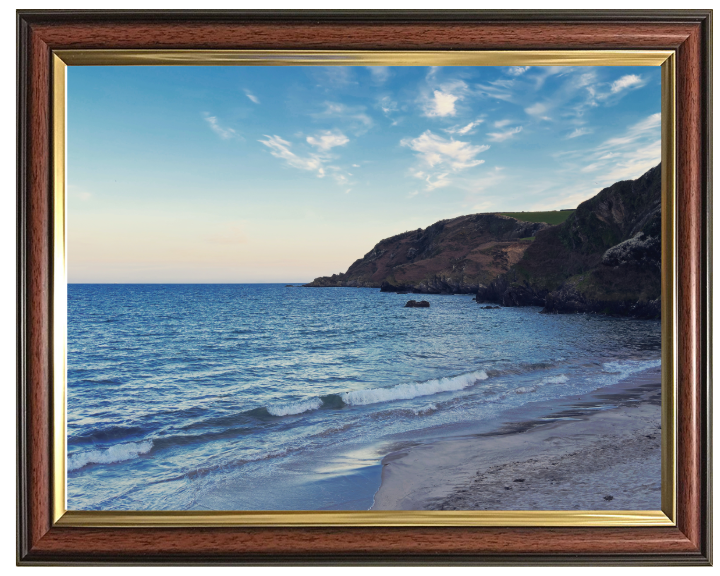 Pentewan Beach in Cornwall Photo Print - Canvas - Framed Photo Print - Hampshire Prints