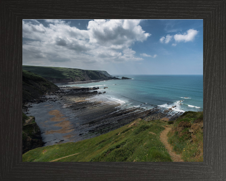 Marsland Cliffs in Cornwall Photo Print - Canvas - Framed Photo Print - Hampshire Prints