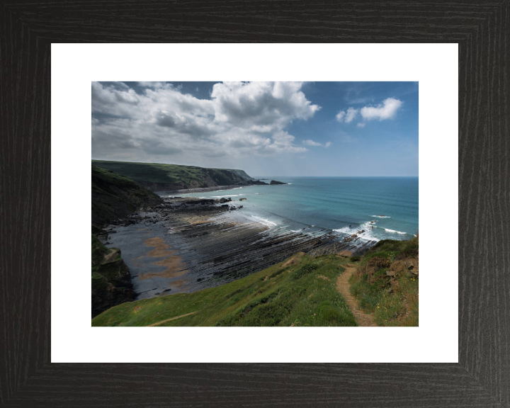 Marsland Cliffs in Cornwall Photo Print - Canvas - Framed Photo Print - Hampshire Prints