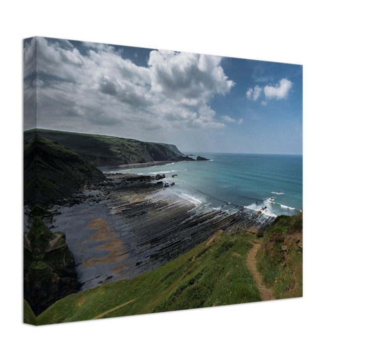 Marsland Cliffs in Cornwall Photo Print - Canvas - Framed Photo Print - Hampshire Prints