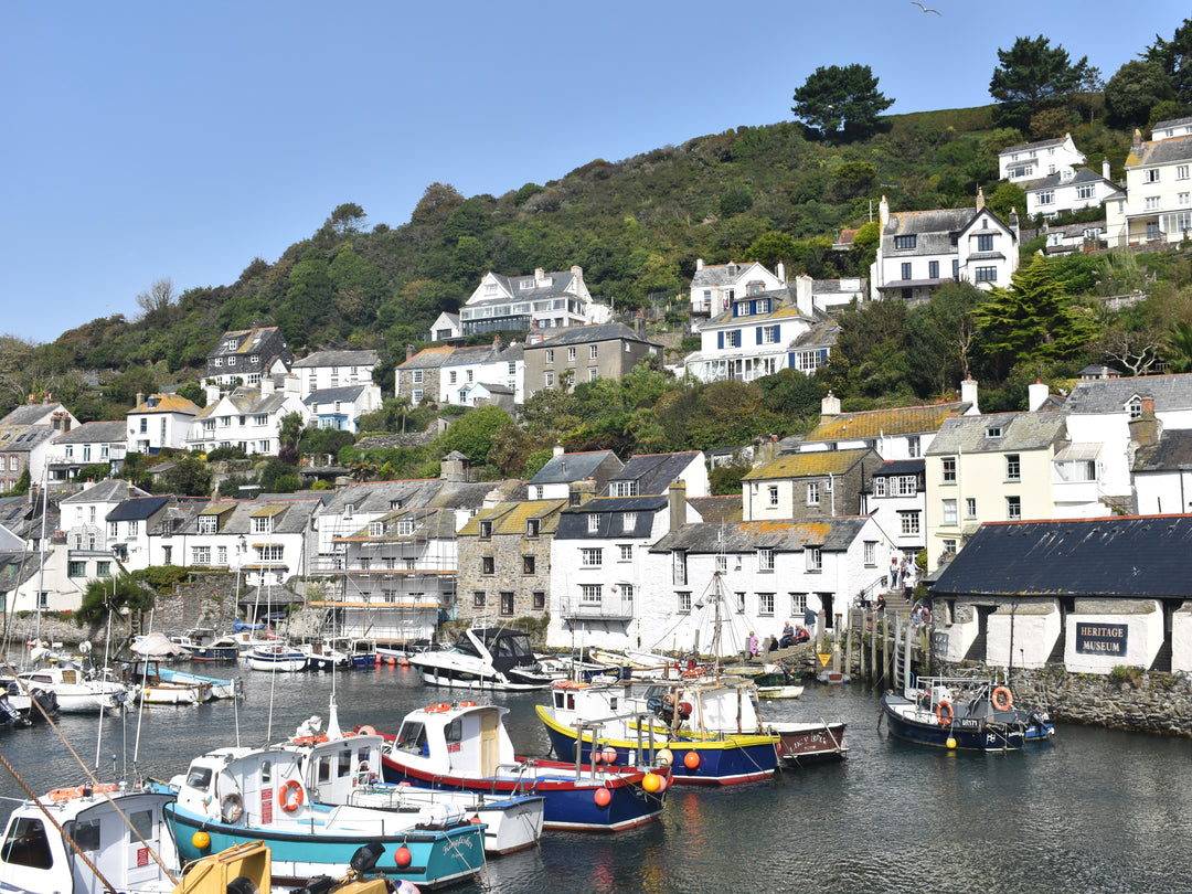 Polperro in Cornwall Photo Print - Canvas - Framed Photo Print - Hampshire Prints