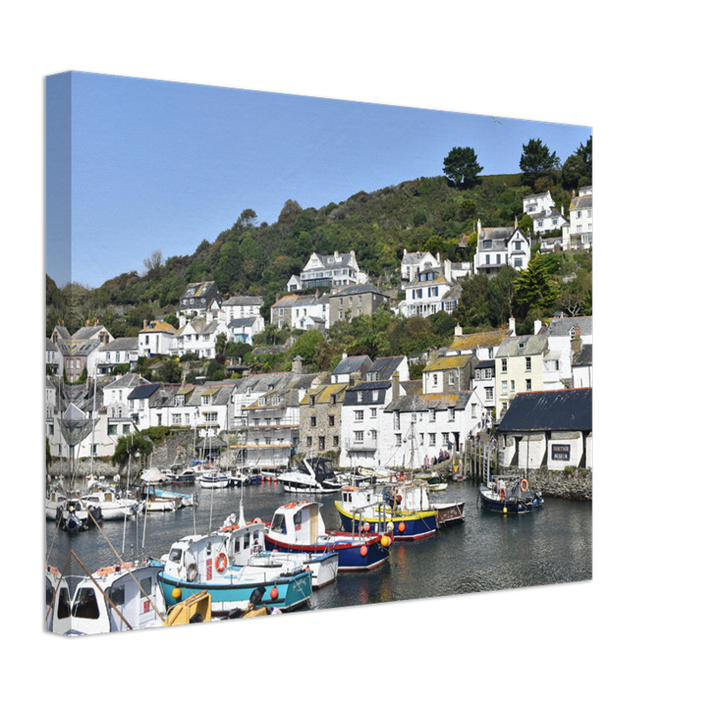 Polperro in Cornwall Photo Print - Canvas - Framed Photo Print - Hampshire Prints