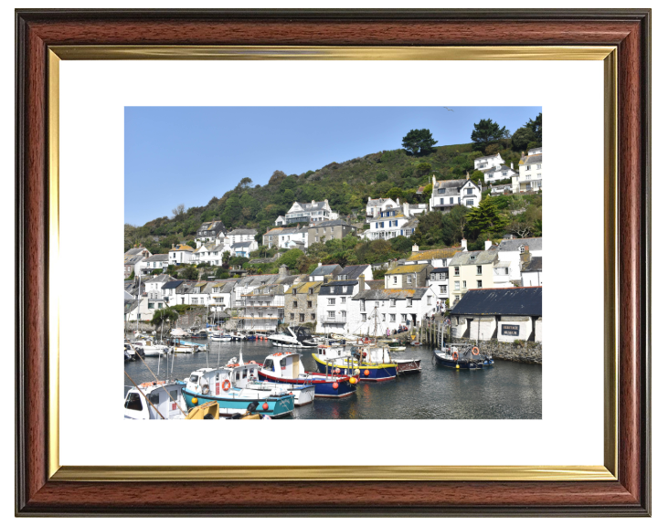 Polperro in Cornwall Photo Print - Canvas - Framed Photo Print - Hampshire Prints