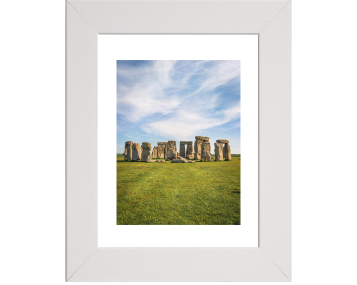 Stone Henge in Wiltshire in summer Photo Print - Canvas - Framed Photo Print - Hampshire Prints