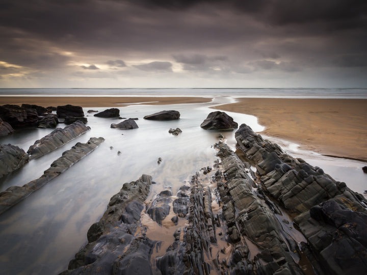 Sandymouth Bay in Cornwall Photo Print - Canvas - Framed Photo Print - Hampshire Prints