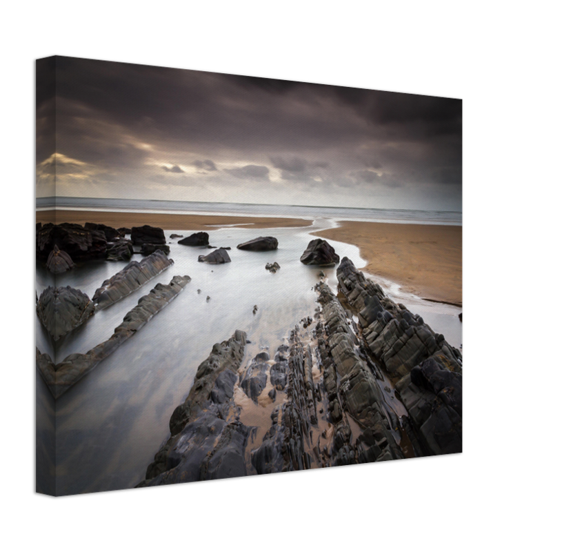 Sandymouth Bay in Cornwall Photo Print - Canvas - Framed Photo Print - Hampshire Prints