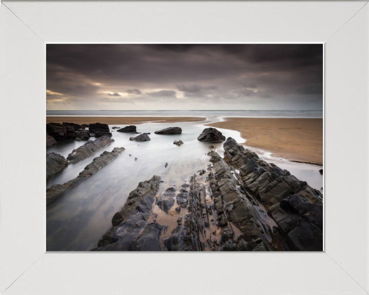 Sandymouth Bay in Cornwall Photo Print - Canvas - Framed Photo Print - Hampshire Prints