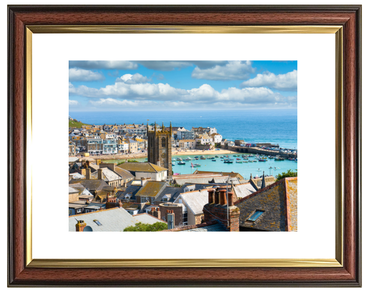 St Ives Bay in Cornwall Photo Print - Canvas - Framed Photo Print - Hampshire Prints