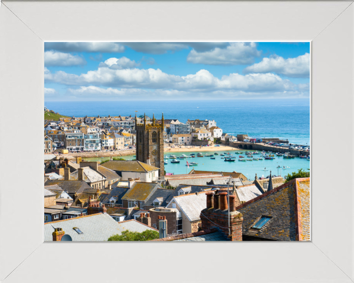 St Ives Bay in Cornwall Photo Print - Canvas - Framed Photo Print - Hampshire Prints