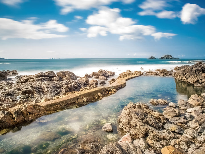 St Just Coast in Cornwall Photo Print - Canvas - Framed Photo Print - Hampshire Prints