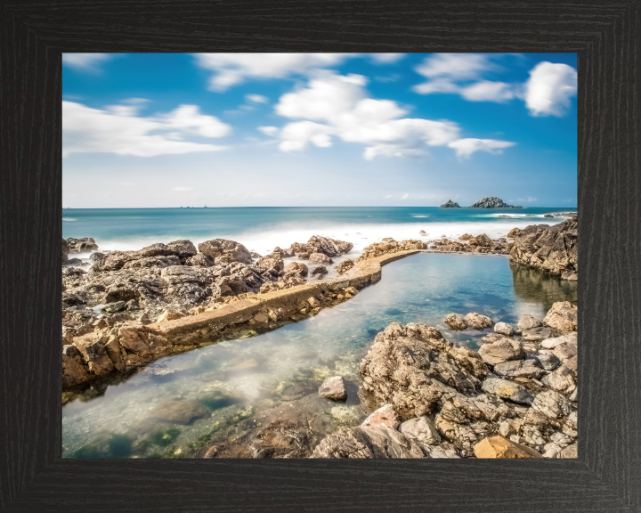 St Just Coast in Cornwall Photo Print - Canvas - Framed Photo Print - Hampshire Prints