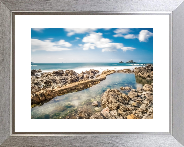 St Just Coast in Cornwall Photo Print - Canvas - Framed Photo Print - Hampshire Prints