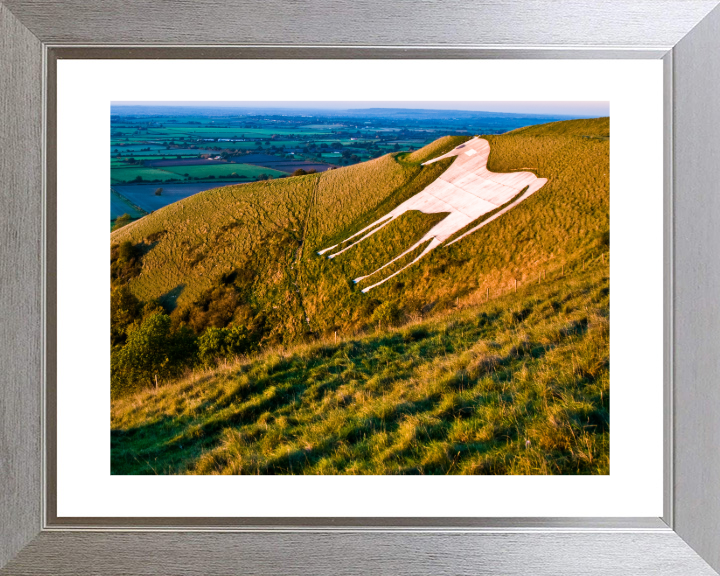 Cherhill White Horse in Wiltshire Photo Print - Canvas - Framed Photo Print - Hampshire Prints