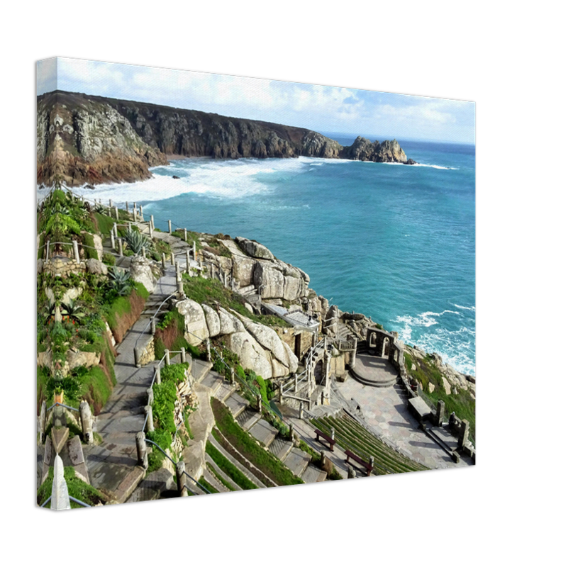 Minack Theater in Cornwall Photo Print - Canvas - Framed Photo Print - Hampshire Prints