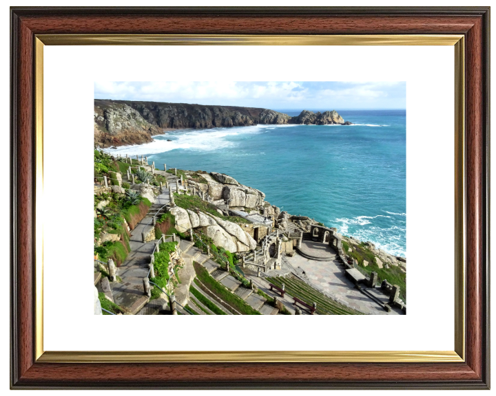 Minack Theater in Cornwall Photo Print - Canvas - Framed Photo Print - Hampshire Prints