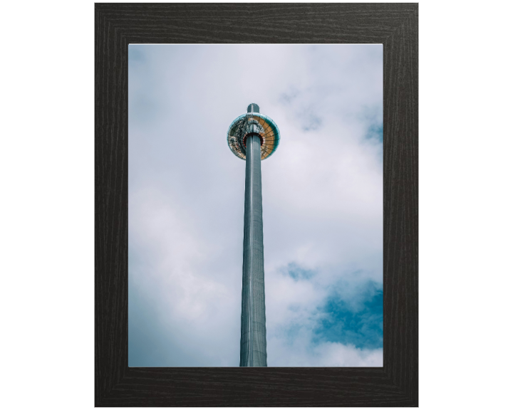 i360 ride on Brighton seafront Photo Print - Canvas - Framed Photo Print - Hampshire Prints