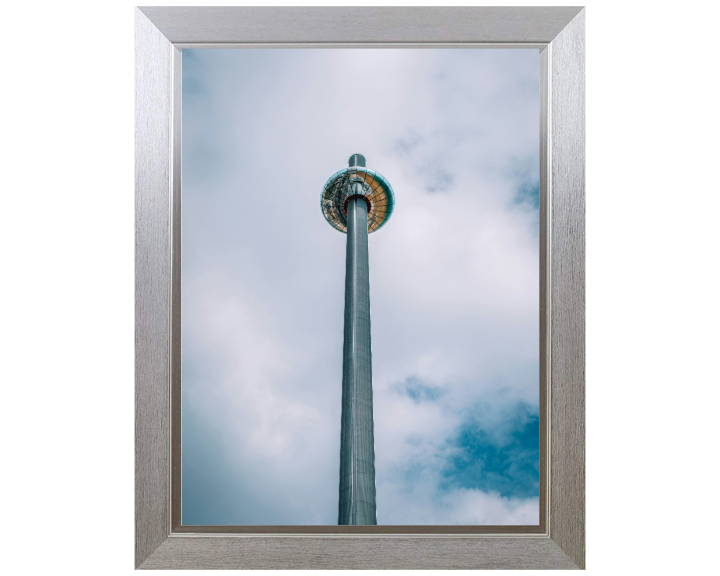 i360 ride on Brighton seafront Photo Print - Canvas - Framed Photo Print - Hampshire Prints