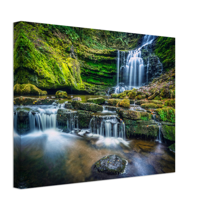 Scaleber Force Waterfall Yorkshire in Summer Photo Print - Canvas - Framed Photo Print - Hampshire Prints