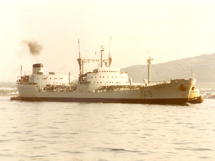 RFA Plumleaf A78 Royal Fleet Auxiliary Leaf class support tanker Photo Print or Framed Print - Hampshire Prints