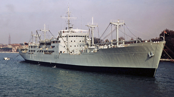 RFA Reliant A84 Royal Fleet Auxiliary air stores support ship Photo Print or Framed Print - Hampshire Prints