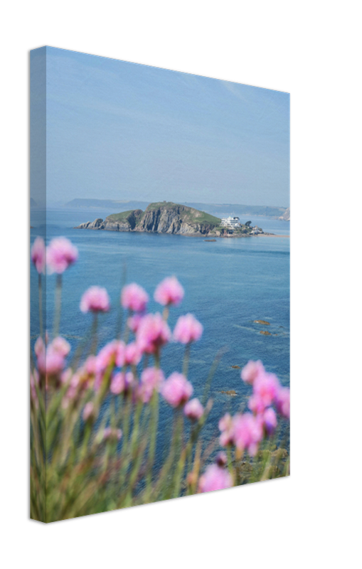 Burgh Island Devon in spring Photo Print - Canvas - Framed Photo Print - Hampshire Prints