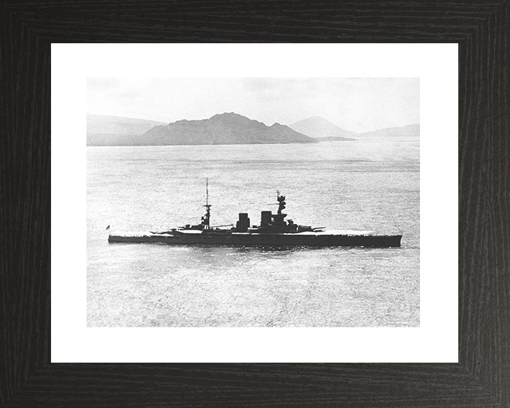 HMS Repulse (1916) Royal Navy Renown class battlecruiser Photo Print or Framed Print - Hampshire Prints