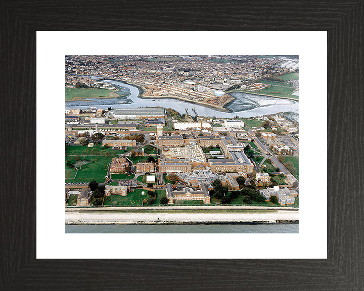 Royal Hospital Haslar Hampshire Aerial Photo Print or Framed Photo Print - Hampshire Prints