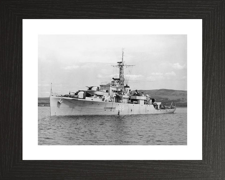 HMS Opossum U33 Royal Navy Black Swan Class sloop Photo Print or Framed Print - Hampshire Prints