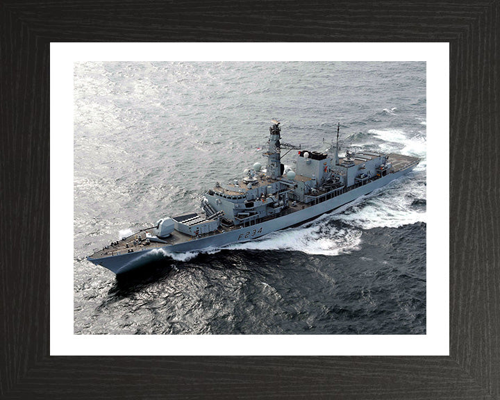 HMS Iron Duke F234 Royal Navy Type 23 frigate Photo Print or Framed Print - Hampshire Prints