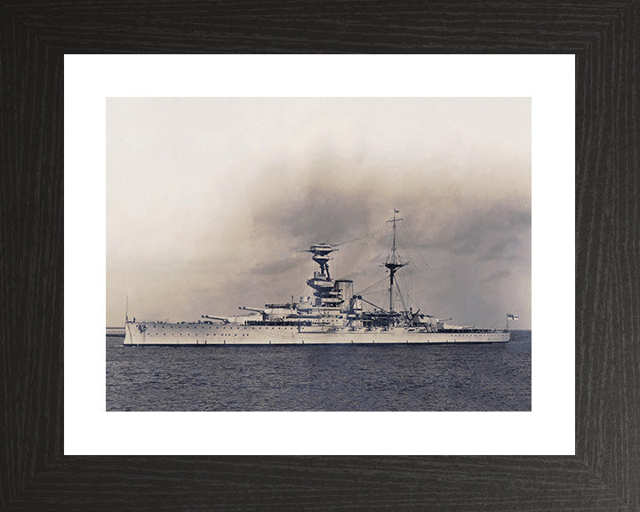 HMS Royal Oak (08) Royal Navy Revenge class battleship Photo Print or Framed Print - Hampshire Prints