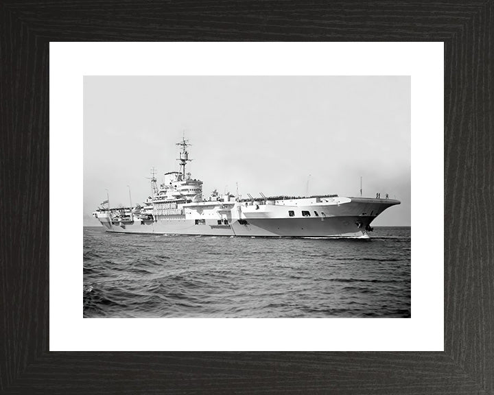 HMS Venerable R63 Royal Navy Colossus class light fleet aircraft carrier Photo Print or Framed Print - Hampshire Prints