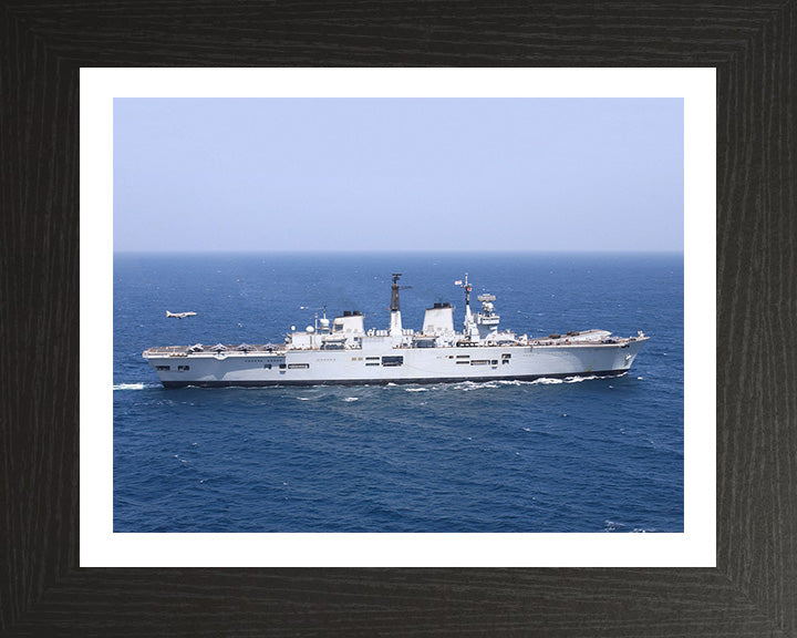 HMS Invincible R05 Royal Navy Invincible Class aircraft carrier Photo Print or Framed Print - Hampshire Prints