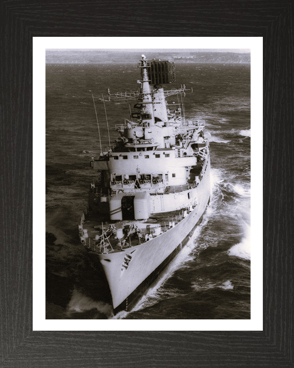 HMS Glamorgan D19 Royal Navy County class Destroyer Photo Print or Framed Print - Hampshire Prints