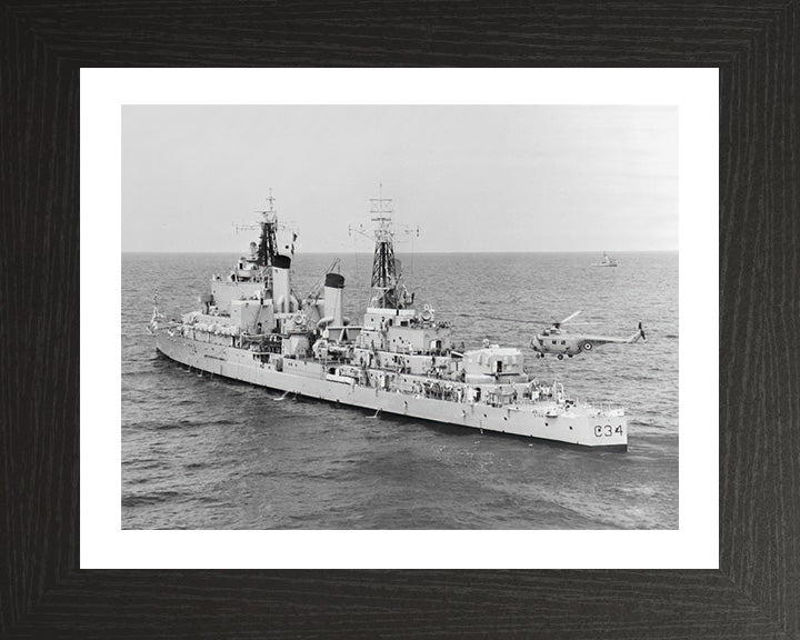 HMS Lion C34 | Photo Print | Framed Print | Poster | Tiger Class | Cruiser | Royal Navy - Hampshire Prints