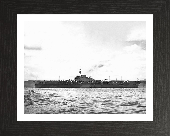 HMS Implacable R86 Royal Navy Implacable Class Aircraft Carrier Photo Print or Framed Print - Hampshire Prints